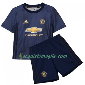 Divisa di Calcio Manchester United Bambino Terza 2018/2019